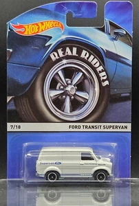 Hot Wheels Heritage Real Riders FORD Transit Supervan (White) - Picture 1 of 5