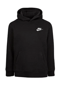 Nike Boys 4-7 Club Fleece Pullover Hoodie_Black_Size 4_NWT - Picture 1 of 4