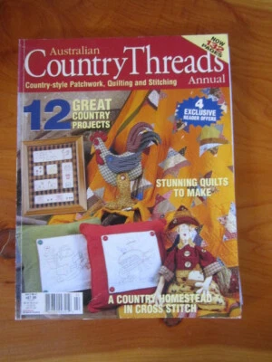MAGAZINE AUSTRALIAN COUNTRY THREADS   VOL. 3.  NO. 2  GREAT  ** MUST SEE - Image 1 of 2