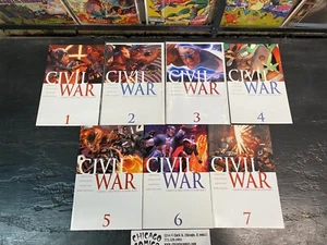 Civil War #1-7 COMPLETE SERIES SET!!! Marvel Comics 2006 VG-VF - Picture 1 of 1
