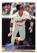Carlos Baerga 1996 Topps 75  Cleveland Indians
