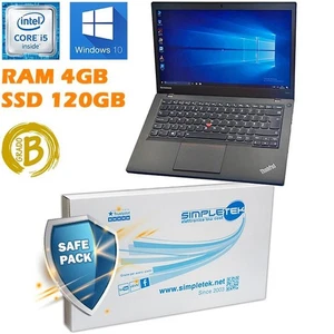 Lenovo T440 Notebook Laptop I5 14" 4GB 120GB Generalüberholt - Bild 1 von 6