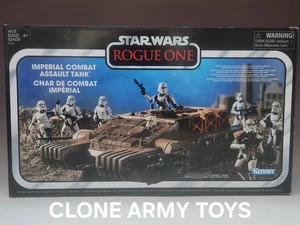 Tanque de Asalto de Combate Imperial Star Wars Rogue One Colección De Colección VC 3,75 SIN USAR, EN CAJA ORIGINAL - Imagen 1 de 2