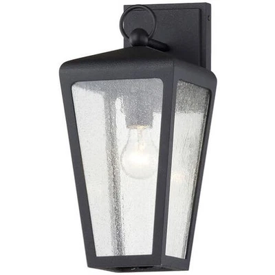 TROY LIGHTING MARIDEN 1-LIGHT WALL SCONCE OUTDOOR LANTERN TEXTURED IRON B7601 - Image 1 of 4