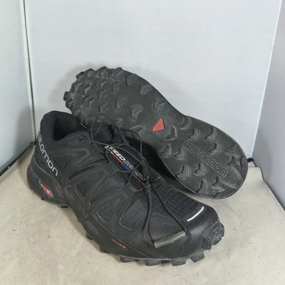 Salomon- Speedcross 4 - black metallic - guter Zustand  - US 9 - Bild 1 von 4