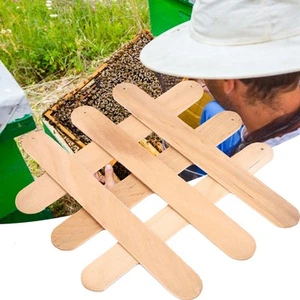 Herramientas de tratamiento asesino de larvas polilla abeja WaX tiras de madera apicultura control de plagas - Imagen 1 de 10