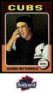 1975 Topps Mini #411 George Mitterwald - Picture 1 of 2