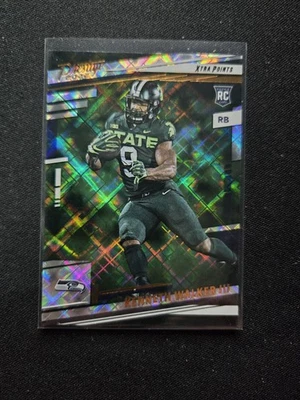 2022 Panini Prestige Football Kenneth Walker III RC Xtra Points Plaid #314 - Image 1 of 2