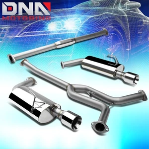 DUAL 4"ROLLED TIP STAINLESS STEEL EXHAUST CATBACK SYSTEM FOR 04-08 MAXIMA V6 3.5 - Picture 1 of 5