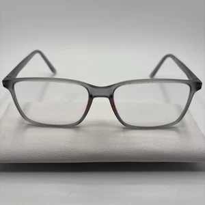 Nike 7033 066 Clear Gray Eyeglasses Frames 55-16-145mm Made In Italy #C32 - Picture 1 of 8