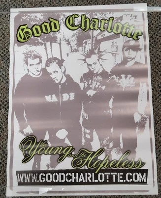 Good Charlotte The Young And The Hopeless 2002 PROMO Poster 18" X 24" Original - Image 1 of 2