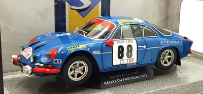 Solido 1/18 Scale Diecast S1804202 - 1971 Alpine A110 1600S Portugal Nicola/Todt - Image 1 of 4