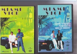 DVD MIAMI VICE serie tv italiano stagione 1 e 2 disco 1 e 1 - Imagen 1 de 2