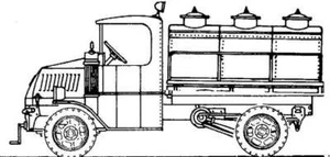 Kit de camión cisterna de queroseno HO/HOn3 MACK WISEMAN MODELO SERVICES OT5135 - Imagen 1 de 1