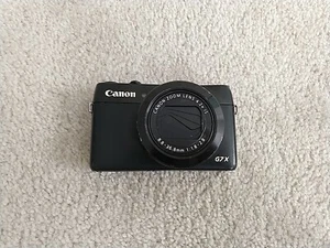 PARTS ONLY Canon Powershot G7 X Mark I Black Digital Camera READ - Picture 1 of 11