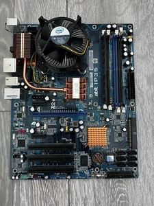 abit IP35 motherboard Socket 775 + D820 @2.8Ghz - Picture 1 of 2