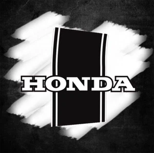 Sticker Side Frame Honda DAX125 Custom Color White - Picture 1 of 2