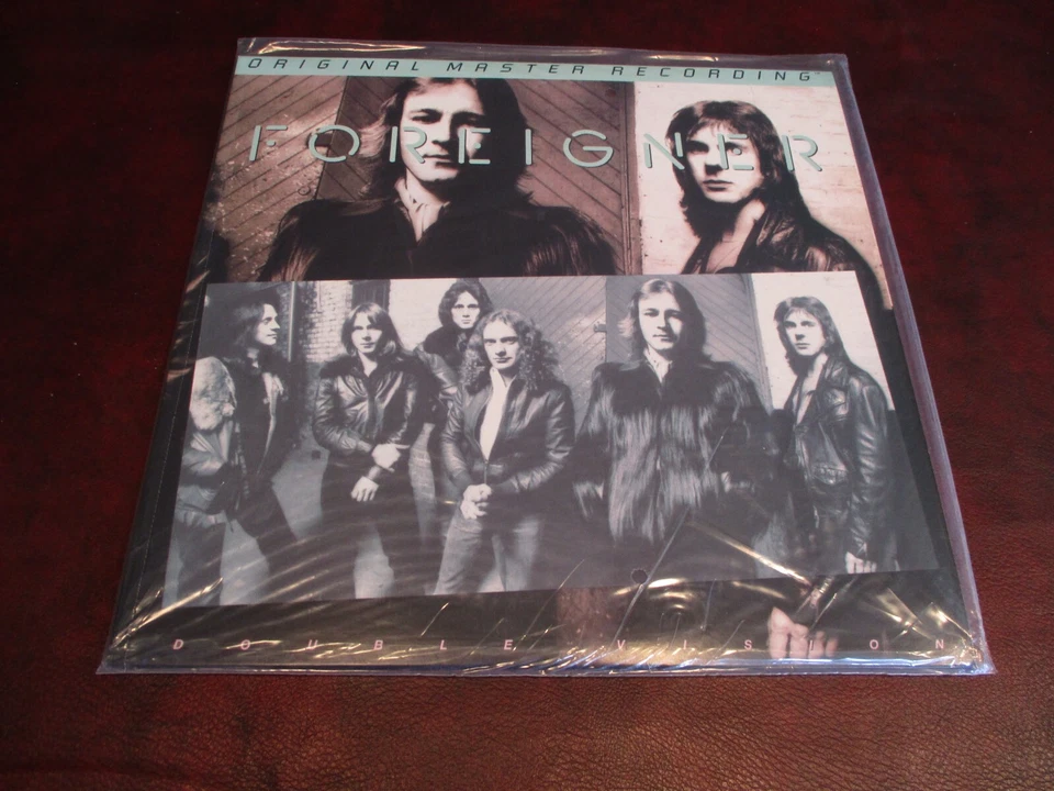 FOREIGNER DOUBLE VISION MFSL AUDIOPHILE 1/2 SPEED MASTERED NUMBERED 1548 RARE LP Foto 1 de 1