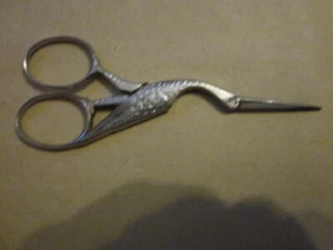 Tijeras de engarzas forjadas a mano aprox 12 cm de Uzbekistán - Imagen 1 de 2