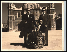MEXICAN ACTRESS LIBERTAD LAMARQUE STUNNING PORTRAIT 1950s VINTAGE ORIG PHOTO 713