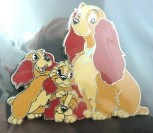 Disney Pin ACME Hot Art Lady with Puppies Silver Variant LE 500 #130275 - Picture 1 of 3