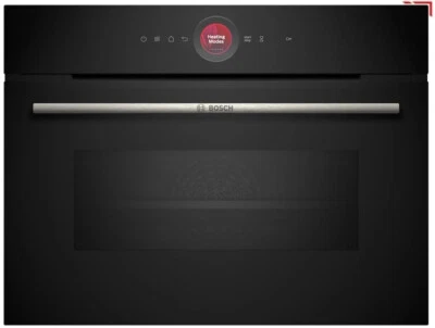Bosch CMG7241B1 Einbau-Kompaktbackofen mit Mikrowellenfunktion 60 x45 cm Schwarz - Bild 1 von 4
