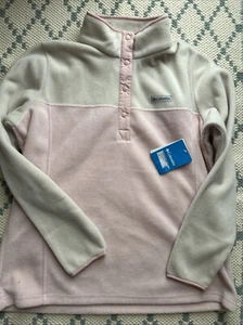 Columbia Shirt Xl Ungetragen Rosa Creme Fleece Ca 42 - Bild 1 von 7