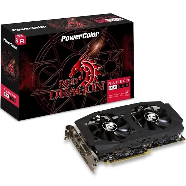 PowerColor AMD Radeon RX 580 8GB GDDR5 Graphics Card (‎AXRX 580 8GBD5-3DHDV2/OC) - Image 1 of 1