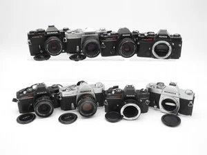 Konvolut LOT Konica T4 T3 TC T + Hexanon Objektive - Bild 1 von 21