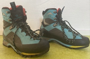 Scarpa; Hochtourenschuhe; Bergstiefel; Damen Gr.40 1/2 Charmoz HD - shark/maldiv - Bild 1 von 8