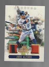 Jose Altuve 2017 Panini Diamond Kings DK Materials Patch 9/10 ⚾