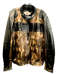 Harley Davidson Men NIGHTFALL Leather Jacket 4XL - Picture 1 of 3