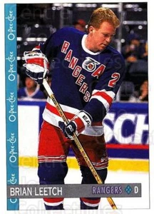 1992-93 O-Pee-Chee #378 Brian Leetch - Picture 1 of 1