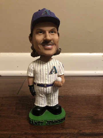 Bobble Dobbles, 2001, Arizona Diamondbacks RANDY JOHNSON, Bobblehead, 7 1/4" Cover