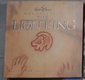 LaserDisc Box-Set: The Lion King - 4613 - Walt Disney Masterpiece - Deluxe CAV - Afbeelding 1 van 2