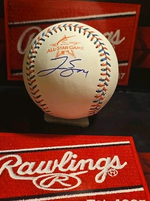 George Springer Signed Autograph Auto Baseball All Star Hall Of Fame - Image 1 of 2