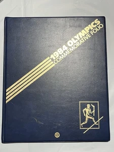 1984 Olympics Commemorative First Day Covers Folio - Picture 1 of 4