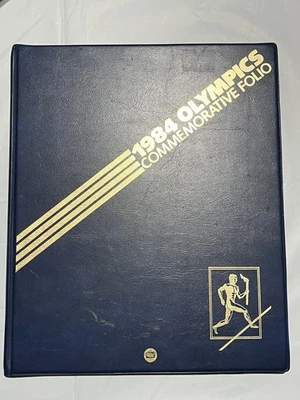 1984 Olympics Commemorative First Day Covers Folio - Image 1 of 4