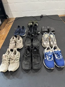 BEATER BOX GRÖSSEN 9-9,5 POSTEN ZEHN PAAR (10) AIR JORDAN ULTRA BOOST CREME! NB NIKE! - Bild 1 von 7