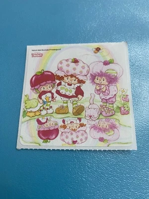 Módulo de pegatinas Sandylion Strawberry Shortcake 2,5 x 2,5 pulgadas Foto 1 de 2