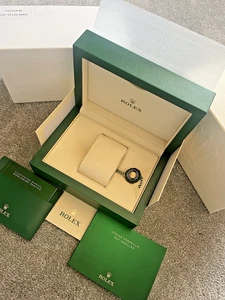 GENUINE ROLEX SKY DWELLER WATCH BOX SET W/ MANUALS & HANG TAG - Picture 1 of 4