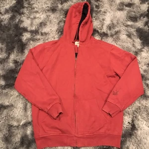 LL Bean Katahdin Iron Works Hoodie Herren Medium Tall rot Sherpa durchgehender Reißverschluss Jacke C2 - Bild 1 von 13