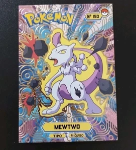 MEWTWO Pokemon 2024 Card Tops Pokedex Database Set 150 Peru US Seller - Picture 1 of 3