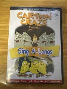 Cartoon Craze Presents - Sing-a-Longs (DVD, 2006) Brand New - Imagen 1 de 2
