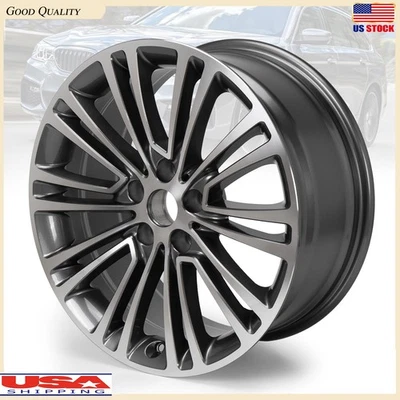 Обод колеса из алюминиевого сплава 18x8 дюймов для BMW 2018-2024 530i 530i xDrive 540i 540i 540d - Изображение 1 из 4