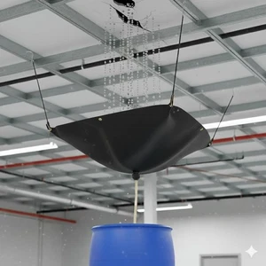 Lona desviadora de goteo de techo de alta resistencia desviador de fugas de techo... - Imagen 1 de 9