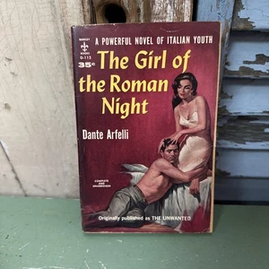 THE GIRL OF THE ROMAN NIGHT BY DANTE ARFELLI VINTAGE BERKLEY PULP SLEAZE - Foto 1 di 6