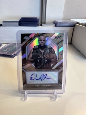 2024 Topps Chrome UFC Daniel Cormier Marks of Champions Auto /150 - Image 1 of 2