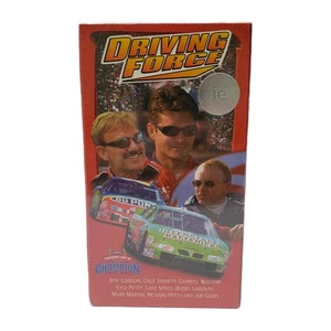 1998 NASCAR Documentary VHS Tape Driving Force Jeff Gordon Jarrett Sealed - Picture 1 of 6