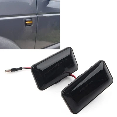 LED Side Marker Light Turn Signal Lamp For VW Golf 2 Golf 3 Jetta Vento Passat - Image 1 of 4